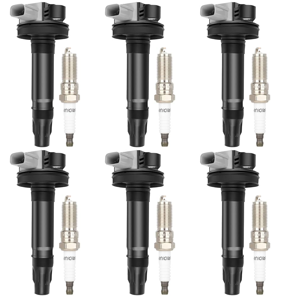 Amazon.com: ECCPP UF612 6 ignition coils with 6 iridium